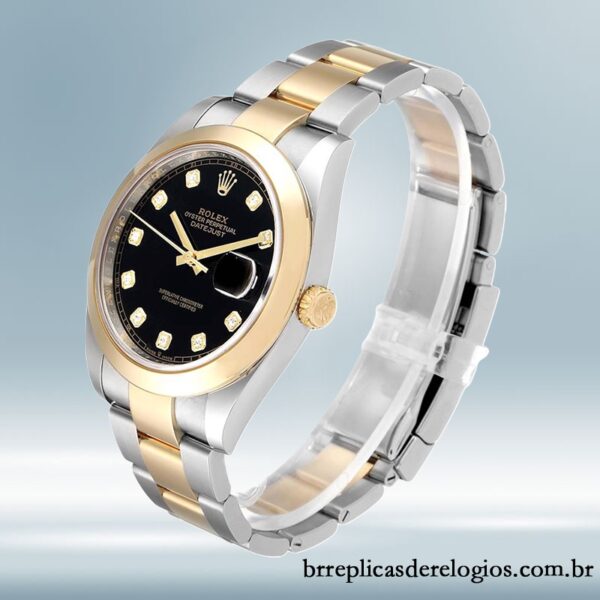 Rolex Datejust 126303 41mm masculino pulseira de ostra - Imagem 3