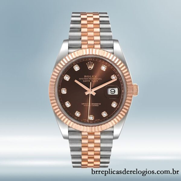 Rolex Datejust m126331-0004 masculino 41mm Mostrador Chocolate - Image 2