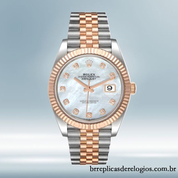 Rolex Datejust masculino 41mm m126331-0014 Automático Pulseira do Jubileu - Image 2