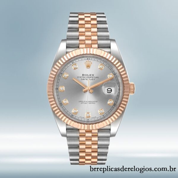Rolex Datejust 126331 41mm masculino Pulseira do Jubileu - Imagem 2