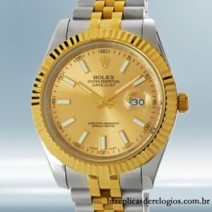 Rolex Datejust 126333CSJ 41mm masculino Pulseira do Jubileu Tom prata
