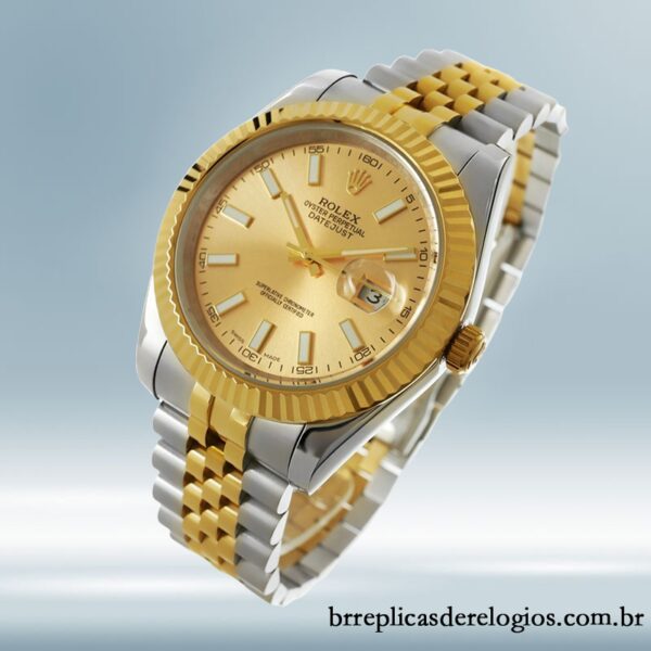 Rolex Datejust 126333CSJ 41mm masculino Pulseira do Jubileu Tom prata - Image 3