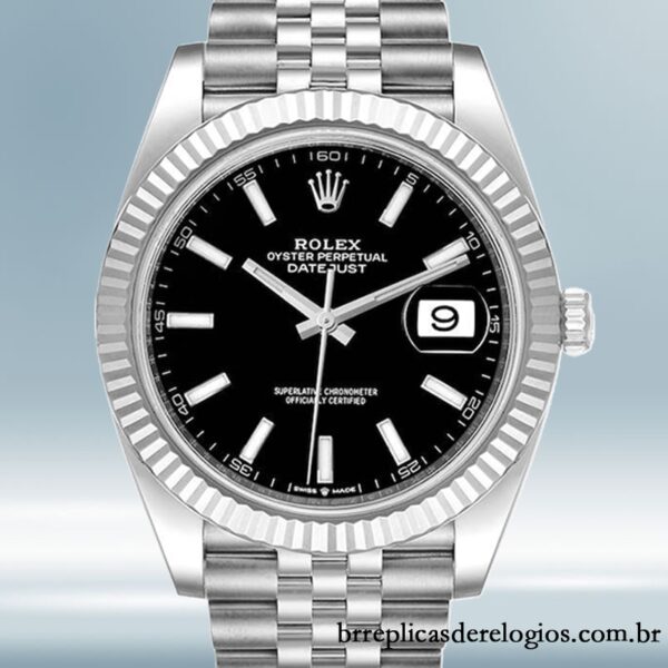 Rolex Datejust m126334-0018 masculino 41mm Automático Pulseira do Jubileu