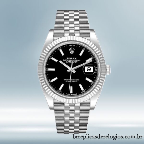 Rolex Datejust m126334-0018 masculino 41mm Automático Pulseira do Jubileu - Image 2