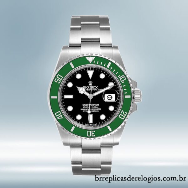 Rolex Submariner masculino 40mm 126610LV Automático Mostrador Verde - Imagem 2