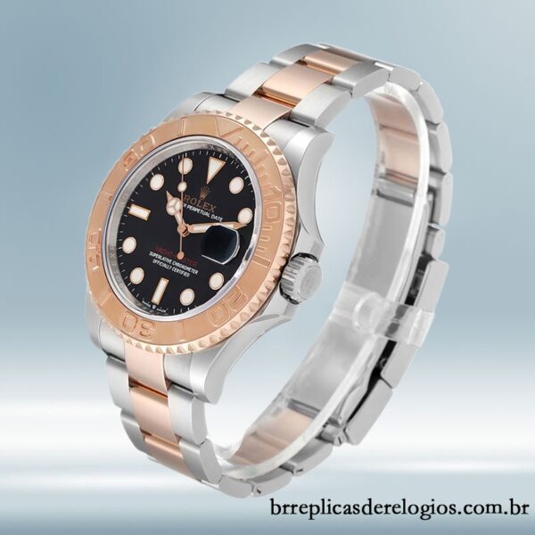 Rolex Yacht-master masculino 40mm m126621-0002 mostrador preto - Image 3