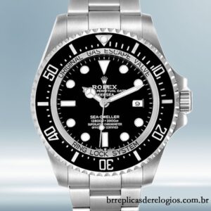 Rolex Sea-Dweller Deepsea 44mm masculino m126660-0001 pulseira de ostra Tom prata