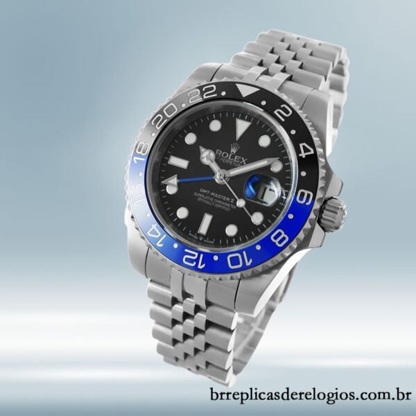 Rolex Gmt Master Ii 40mm masculino m126710blnr-0002 Pulseira do Jubileu - Image 3