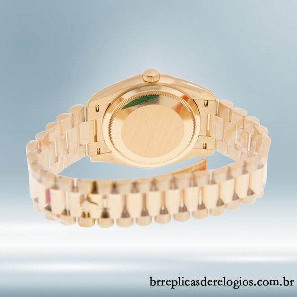 Rolex Day-date Unissex 36mm m128238-0022 Mostrador Marrom - Image 4
