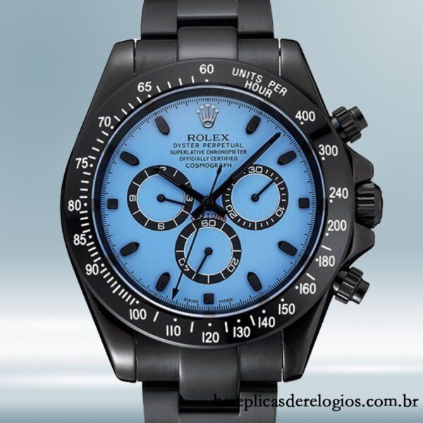 Rolex Daytona 40mm 1454250 masculino tom preto