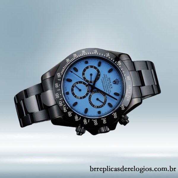 Rolex Daytona 40mm 1454250 masculino tom preto - Imagem 3