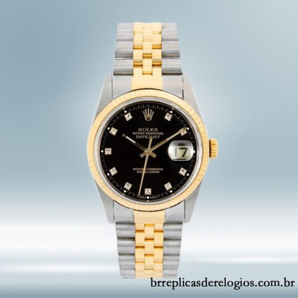 Rolex Datejust 16233BKDJ masculino 36mm Automático - Image 2