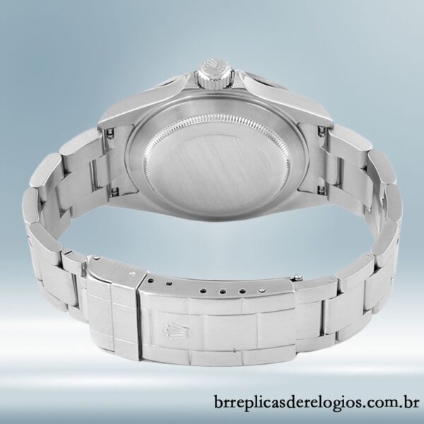 Rolex Submariner masculino 40mm 16610LV mostrador preto pulseira de ostra - Image 4