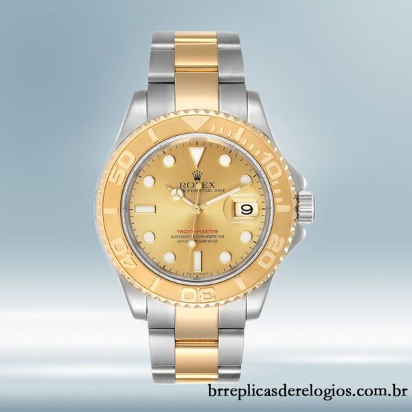 Rolex Yacht-master 16623CSO masculino 40mm Tom prata - Image 2
