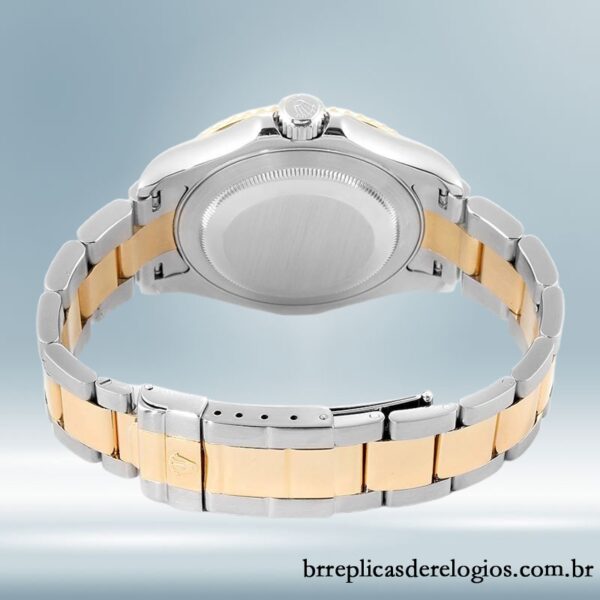 Rolex Yacht-master 16623CSO masculino 40mm Tom prata - Image 4