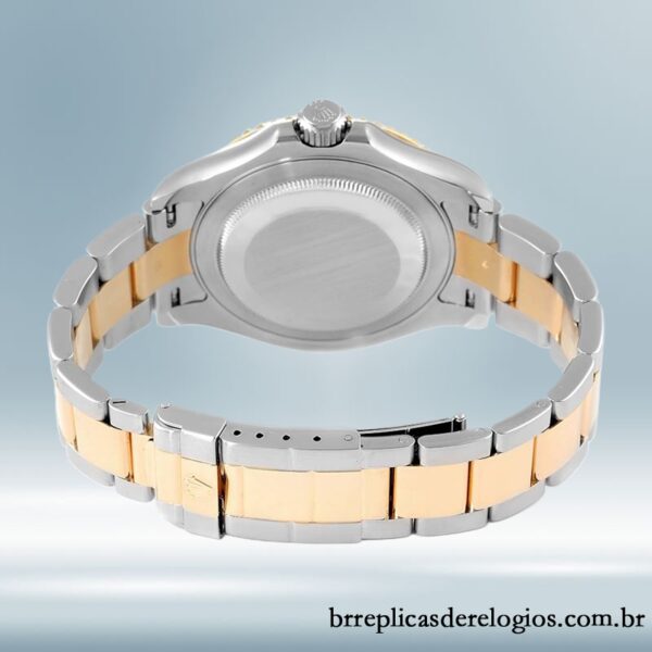 Rolex Yacht-master 16623-78763 masculino 40mm Mostrador Prateado Tom prata - Image 4