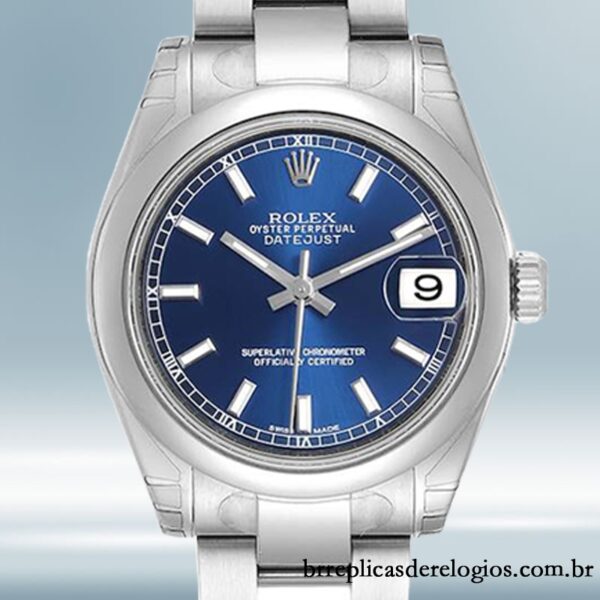 Rolex Datejust 31mm Senhoras m178240-0026 pulseira de ostra Tom prata