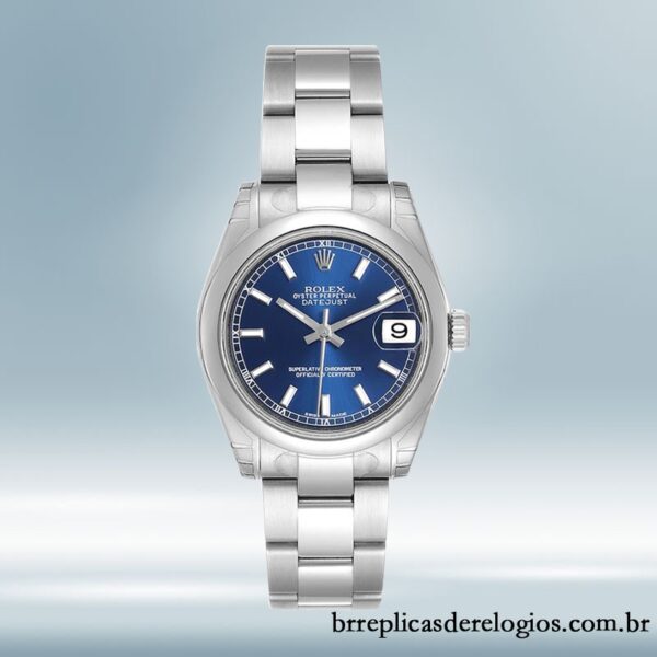 Rolex Datejust 31mm Senhoras m178240-0026 pulseira de ostra Tom prata - Imagem 2