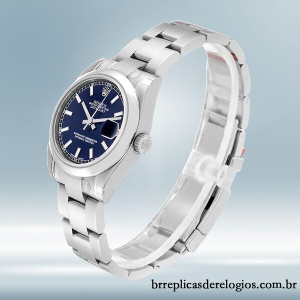 Rolex Datejust 31mm Senhoras m178240-0026 pulseira de ostra Tom prata - Imagem 3
