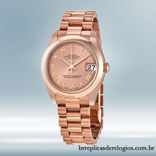 Rolex Datejust Senhoras 31mm 178245RRP Rosa Dourado - Imagem 2