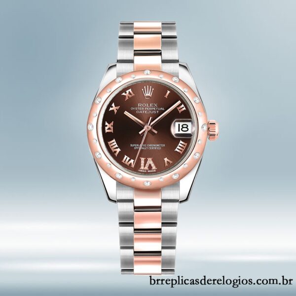 Rolex Datejust 178341-72161 Senhoras 31mm Rosa Dourado Automático - Image 2