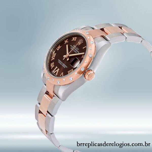 Rolex Datejust 178341-72161 Senhoras 31mm Rosa Dourado Automático - Image 3