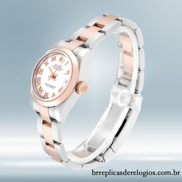 Rolex Datejust 179161 26mm Senhoras Rosa Dourado - Image 3