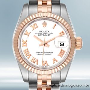 Rolex Datejust 26mm Senhoras 179171 Rosa Dourado Automático