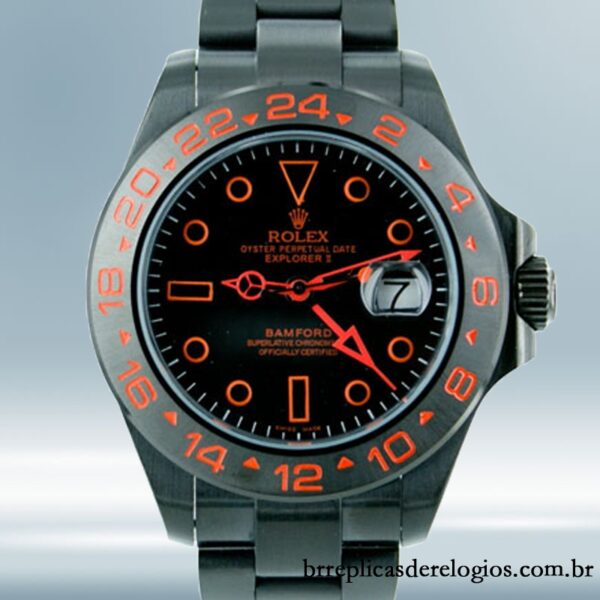 Rolex Explorer m216570-0001 masculino 42mm tom preto