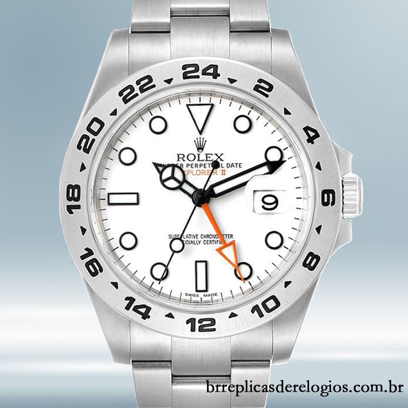 Rolex Explorer 42mm m216570-0001 masculino mostrador branco