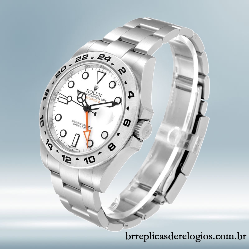 Rolex Explorer 42mm m216570-0001 masculino mostrador branco - Imagem 3