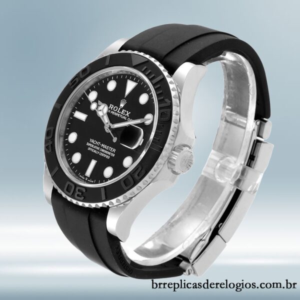 Rolex Yacht-master 42mm masculino m226659-0002 Tom prata mostrador preto - Image 3