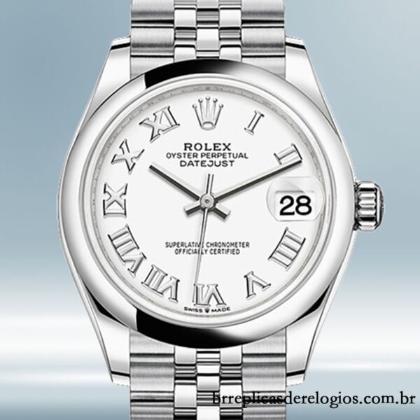 Rolex Datejust m278240-0004 31mm Senhoras Tom prata