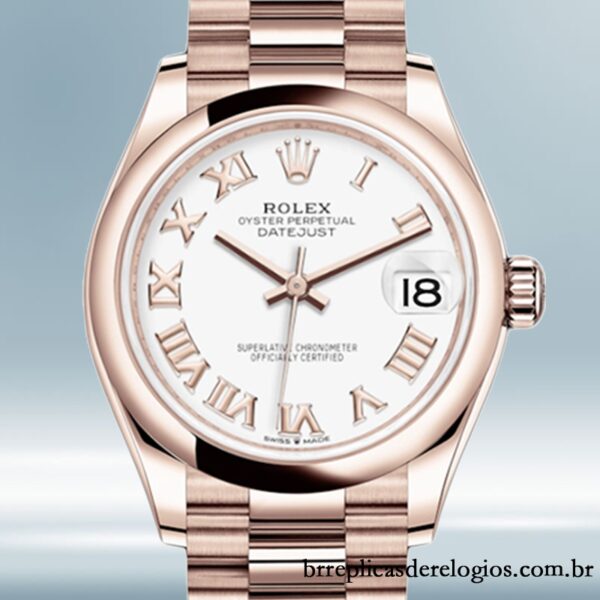 Rolex Datejust m278245-0018 31mm Senhoras pulseira do presidente