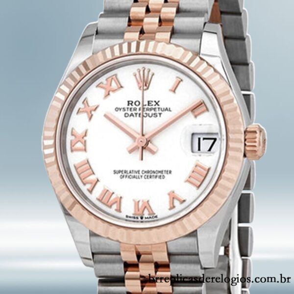 Rolex Datejust m278271-0002 Senhoras 31mm mostrador branco Automático