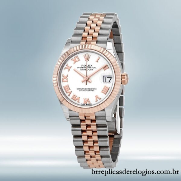 Rolex Datejust m278271-0002 Senhoras 31mm mostrador branco Automático - Imagem 2