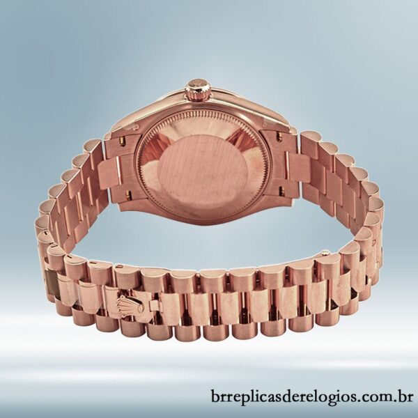 Rolex Datejust Senhoras m278285rbr-0006 31mm pulseira do presidente Mostrador Chocolate - Image 4