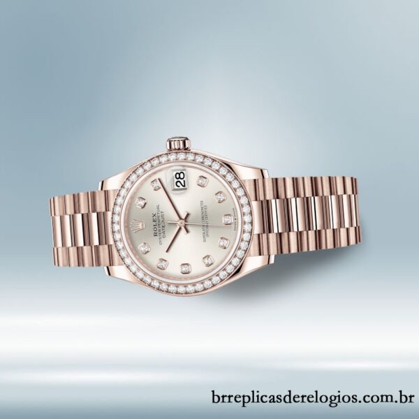 Rolex Datejust Senhoras 31mm m278285rbr-0030 pulseira do presidente - Image 3