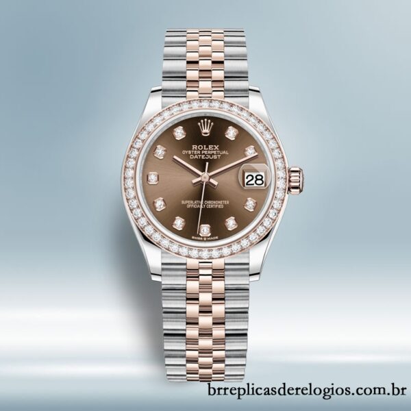 Rolex Datejust 31mm Senhoras m278381rbr-0028 Tom prata - Image 2