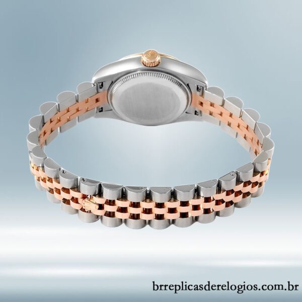 Rolex Datejust m278381rbr-0006 Senhoras 31mm Tom prata Mostrador Chocolate - Image 4