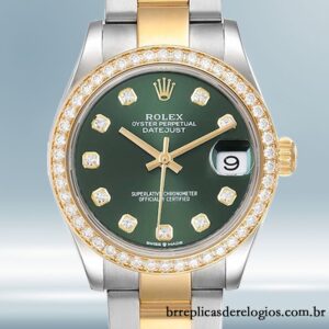 Rolex Datejust Senhoras m278383rbr-0029 31mm Tom prata