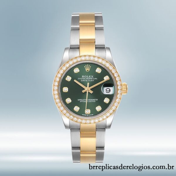 Rolex Datejust Senhoras m278383rbr-0029 31mm Tom prata - Imagem 2