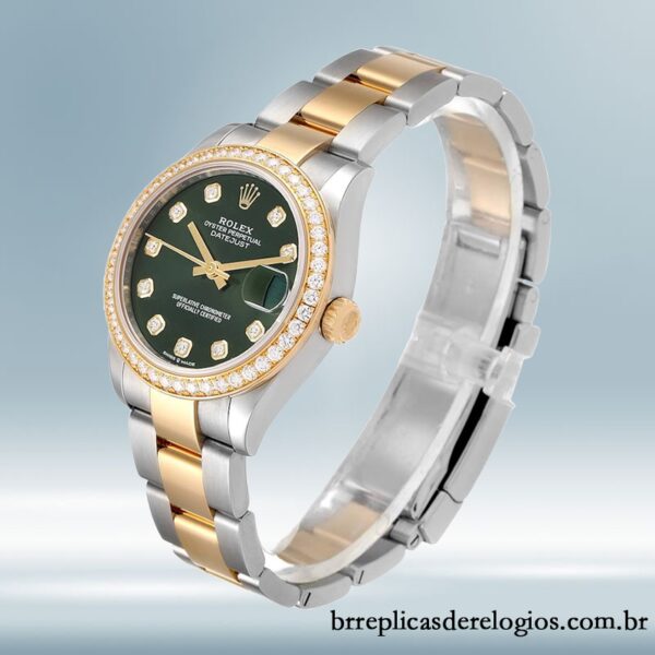 Rolex Datejust Senhoras m278383rbr-0029 31mm Tom prata - Imagem 3