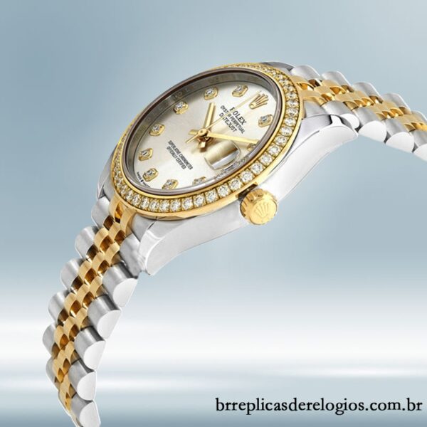 Rolex Datejust Senhoras 31mm m278383rbr-0020 Automático Tom prata - Image 3