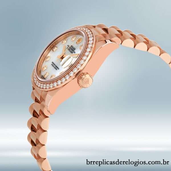 Rolex Datejust 28mm m279135rbr-0010 Senhoras Mostrador Madrepérola - Imagem 3
