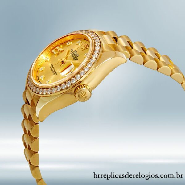 Rolex Datejust m279138rbr-0006 Senhoras 28mm Pulseira Presidente/Pulseira Jubileu Automático - Image 3