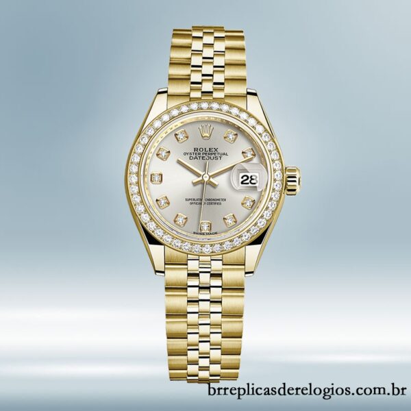 Rolex Datejust Senhoras 28mm m279138rbr-0019 Automático Pulseira Presidente/Pulseira Jubileu - Image 5