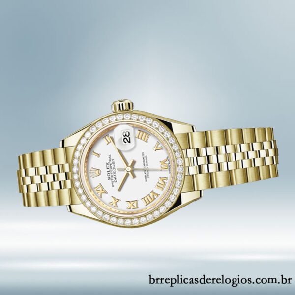 Rolex Datejust 28mm m279138rbr-0032 Senhoras Tom de ouro - Image 3