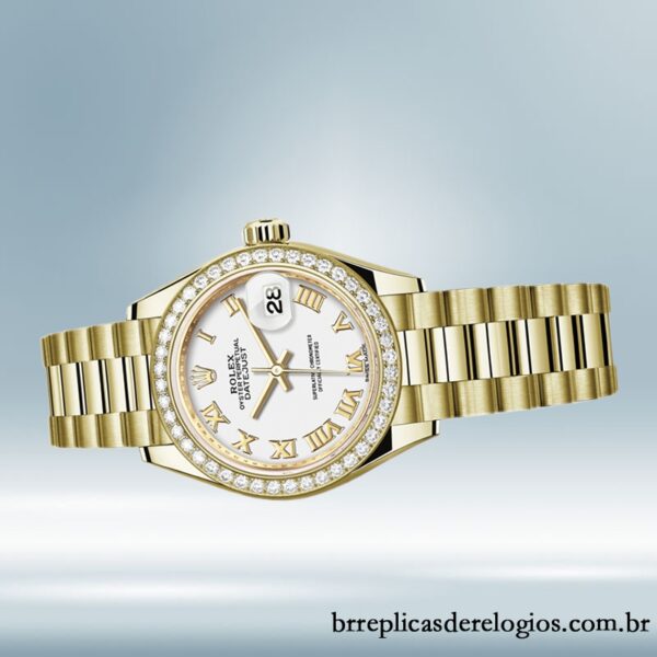 Rolex Datejust m279138rbr-0031 28mm Senhoras Tom de ouro Automático - Image 3