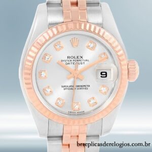Rolex Datejust 279171 Senhoras 28mm Tom prata